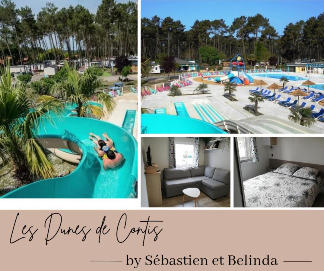 Sbvacances Tout Confort 2Ch Et 1Sdb, Environnement Calme Et Verdoyant Dans Camping 4 Etoiles Saint-Julien-en-Born Exterior foto