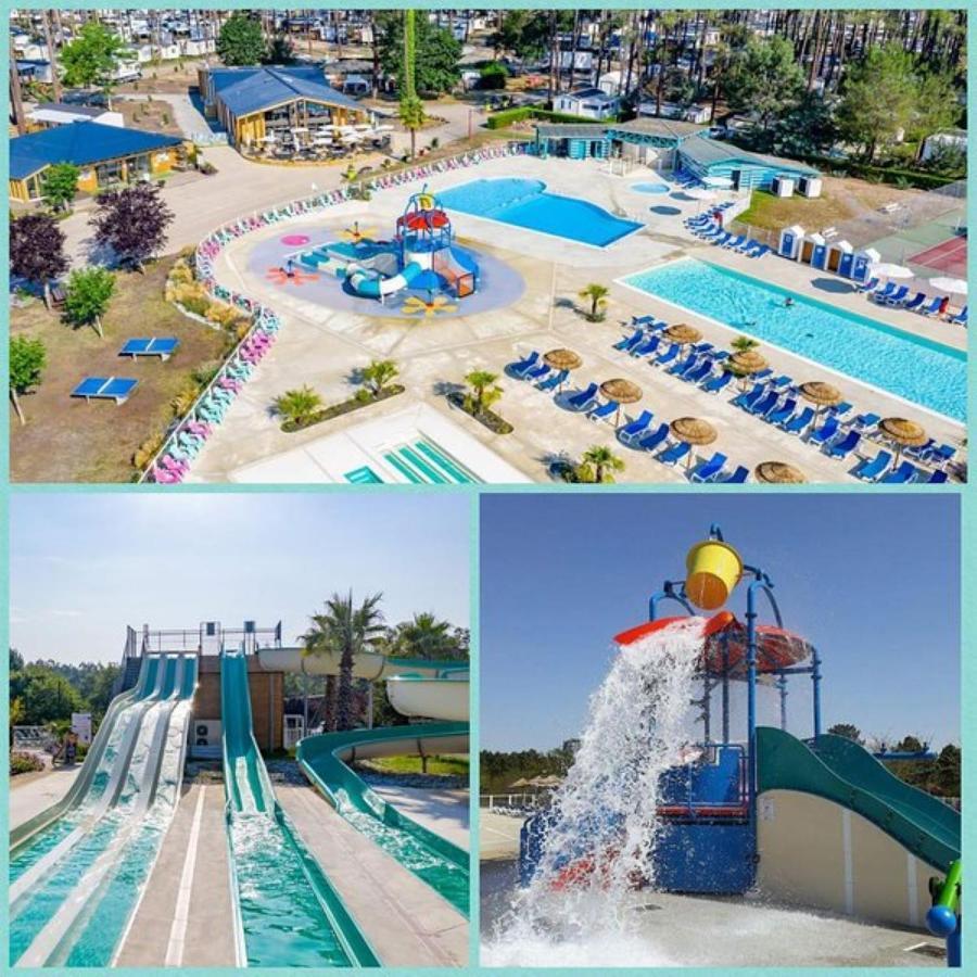 Sbvacances Tout Confort 2Ch Et 1Sdb, Environnement Calme Et Verdoyant Dans Camping 4 Etoiles Saint-Julien-en-Born Exterior foto